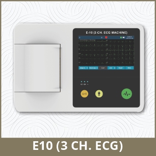 ECG Machine 3CH E10